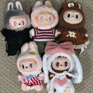 POP MART The Monsters Secret ID, Happiness, Good Luck to You, DaDa & DuoDuo